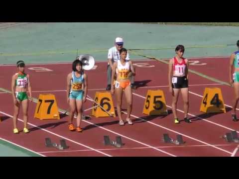 H30　千葉県高校新人　女子100mH　準決勝2組