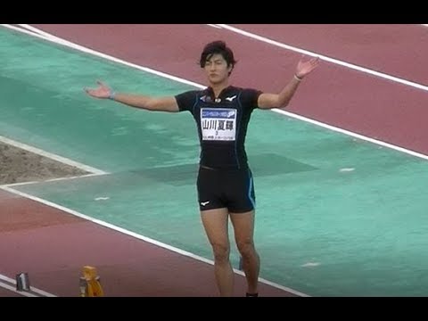 20181027北九州陸上カーニバル グランプリ男子走り幅跳び決勝