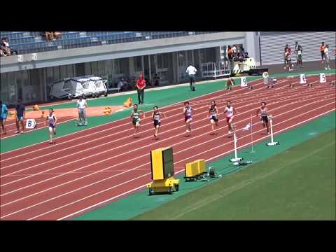 女子100m予選6～8組　～第2回愛媛陸上競技協会強化記録会～