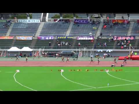 2017年 東海陸上選手権 男子4X100mR 予選2組