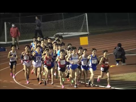 平成国際大学長距離競技会 2019.12.21　男子10000m3組