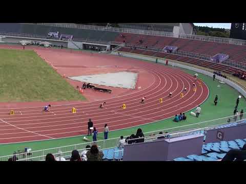 2018 茨城県リレー選手権 高校一般女子4x100mR決勝