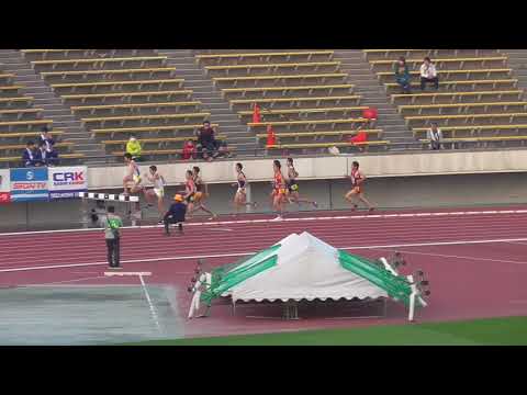 2018年度 兵庫リレーカーニバル U20男子3000mSC決勝