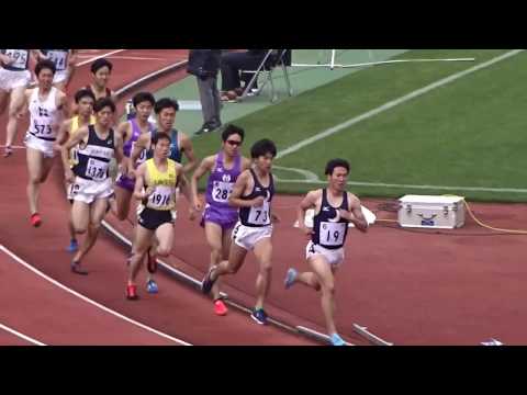 第 82 回京都学生陸上競技対校選手権大会　男子オ－プン 1500ｍ