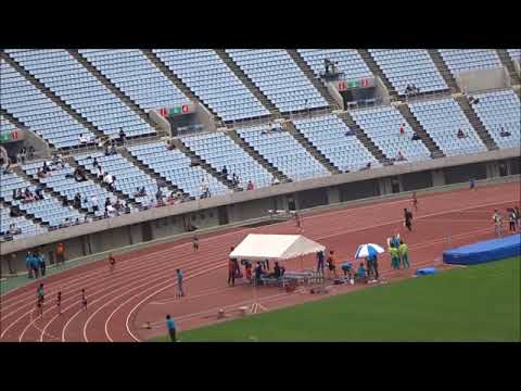 全日本実業団陸上2017サブイベント・男子小学生4×100mリレー、タイムレース3組