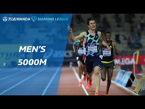 Jakob Ingebrigtsen breaks European record in Florence 5000m - Wanda Diamond League 2021
