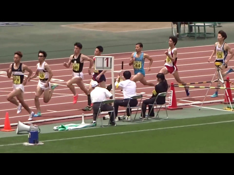 第94回関西学生陸上競技対校選手権大会　男子2部800ｍ予選2組