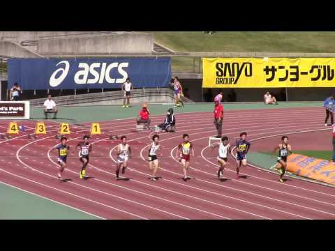 2015 布勢スプリント 男子100m 第1レース 10組