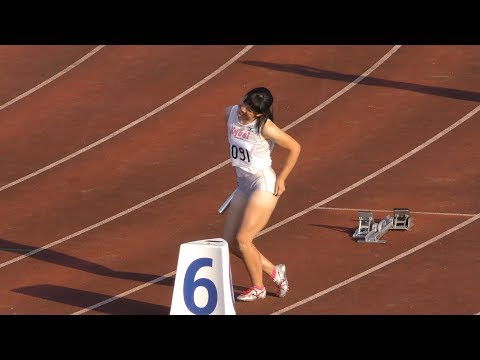 群馬県高校対抗陸上 女子400mR 決勝
