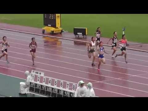 2016近畿中学総体陸上　女子200m決勝