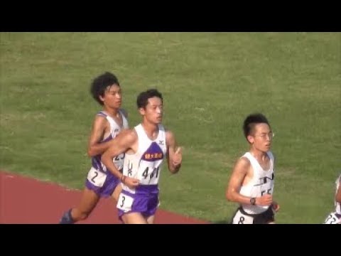 群馬県高校対抗陸上2017 男子2部5000m決勝
