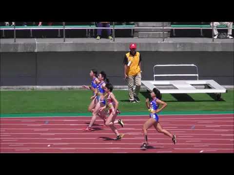 女子100m_決勝2組_第31回南部忠平記念陸上20180708