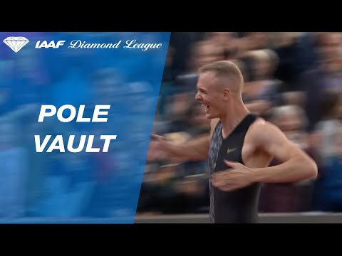 Sam Kendricks overcomes a strong pole vault field in Oslo - IAAF Diamond League 2019