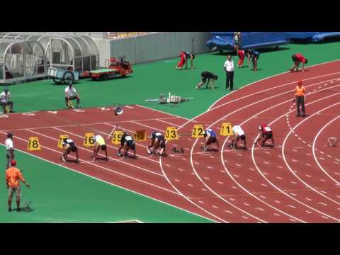 2017年 愛知県陸上選手権 男子100m予選4組