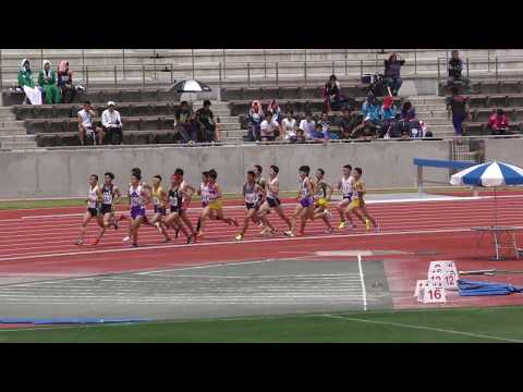 20170518群馬県高校総体陸上男子1500m予選5組