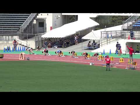 [4k]男子200m　A決勝＆B決勝　東日本実業団陸上　2022年5月15日(日)