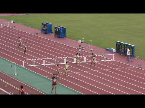 成年女子400mH予選2組　茨城国体