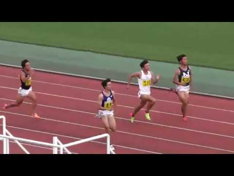 2017 関東学生新人陸上 男子 100m 予選6組