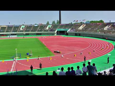 H30年度 学校総合 埼玉県大会 女子4×100m 予選8組