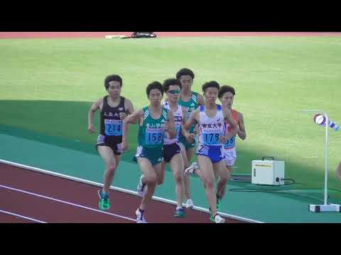 関東インカレ 男子2部1500ｍ決勝 2019.5.24