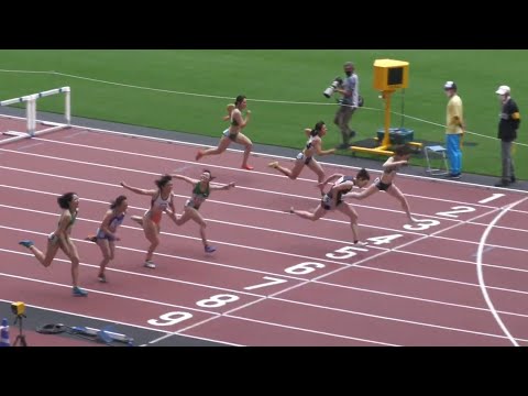 女子1部100mH決勝　関東インカレ2022