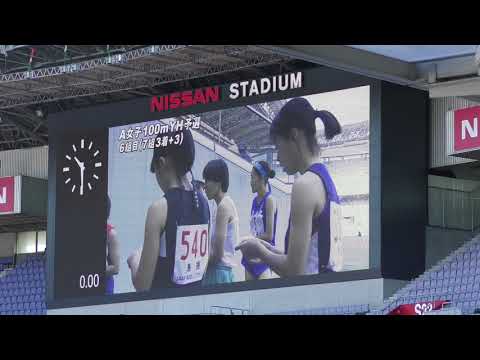 H29　ジュニアオリンピック　A女子100mYH　予選6組