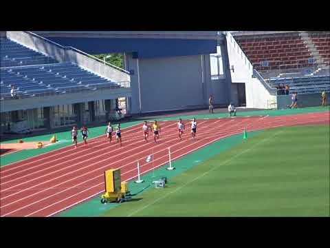 第2回愛媛陸上競技協会強化記録会、男子200m予選6～9組