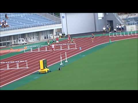 男子400mハードル予選3組2着＋2　～愛媛県高校陸上新人大会2017中予地区予選～