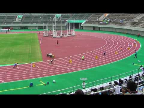 平成29年度 高校総体 埼玉県大会 男子4×100mR 準決勝3組