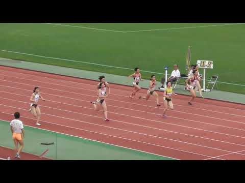 2019第2回京都陸協記録会　女子100ｍ1～6組