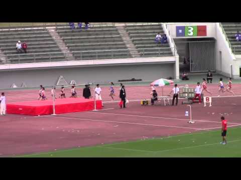 2015 西日本インカレ陸上 女子1500m 予選2