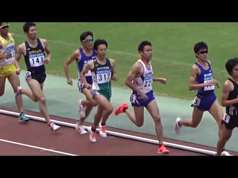 第61回関西実業団陸上競技選手権大会　男子1500ｍタイムレース2組