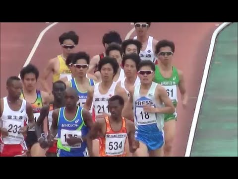東日本実業団陸上2016 男子1500m決勝