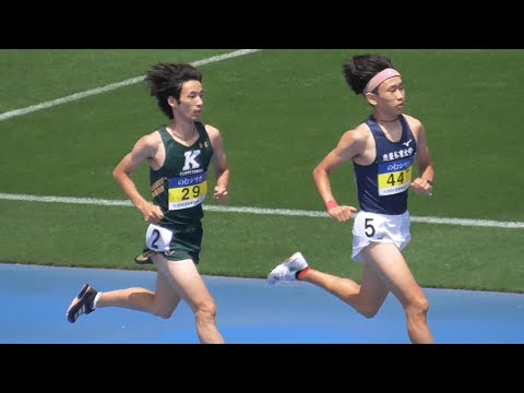 決勝 男子3000mSC 日本学生個人陸上2024