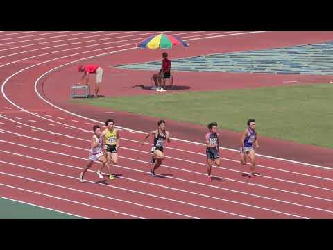 2019 東北陸上競技選手権 男子 100m 予選1組