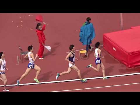 2018年 兵庫陸上競技春季記録会　男子1500ｍ1組