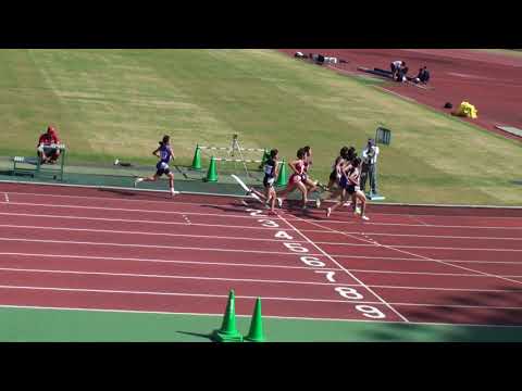 2017 茨城県中学新人陸上 女子800m準決勝1組