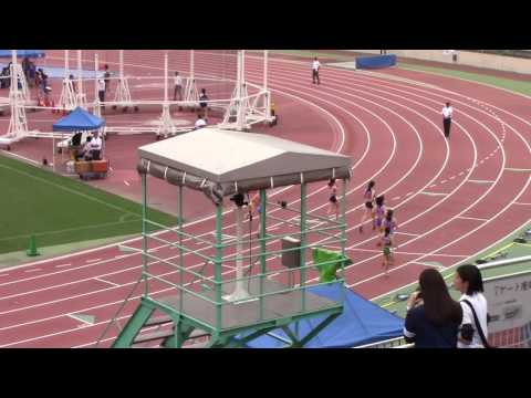 2017学生個人選手権陸上 女子200m 準決勝