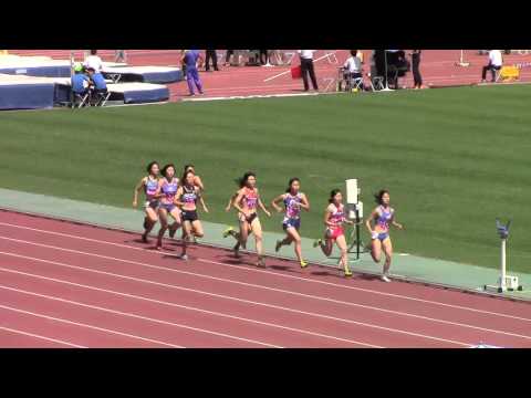 2015 日本インカレ陸上 女子800m 予選3