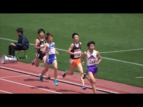 群馬リレーカーニバル2019 男子1500m12組