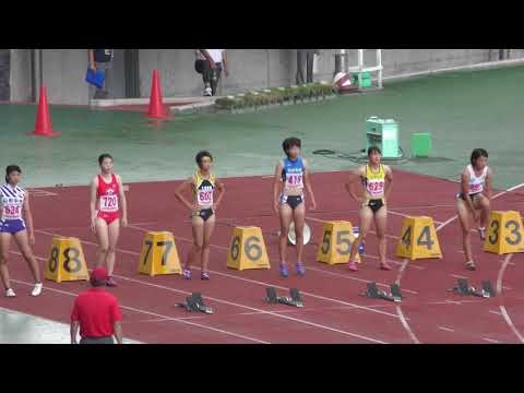 2018 東北陸上競技選手権 女子 100mH 決勝