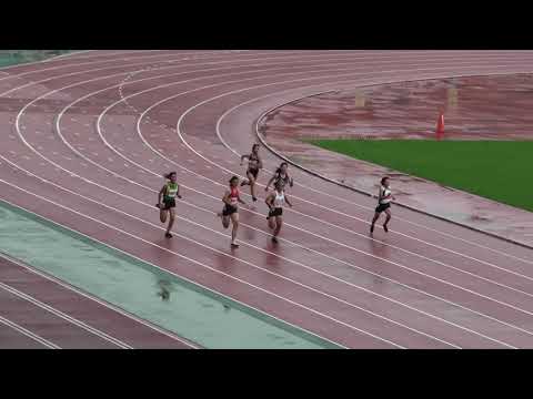 2018 茨城県高校新人陸上 女子七種競技200m 3組