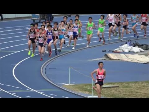 群馬県春季記録会2018（高崎会場）男子3000m2組