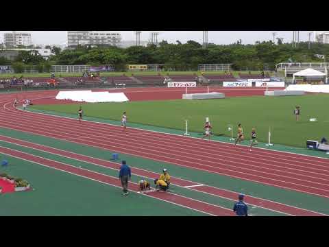 男子4x400mR 予選8組 沖縄インターハイ R01