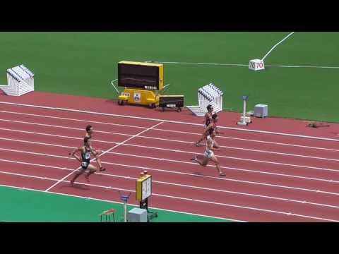 第59回東海陸上競技選手権大会　男子100m　予選第2組　2016/8/28