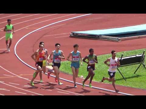 800m men heat 2 - Asian Junior 2016