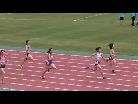 2018 東北高校陸上 女子 400mH 準決勝1組