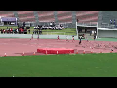 2018 茨城県高校総体陸上 女子七種競技200m 2組