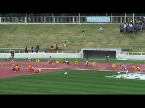 H29　千葉県選手権　女子七種競技　200m1組