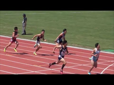 日本陸上混成競技2018 男子十種110mH1組